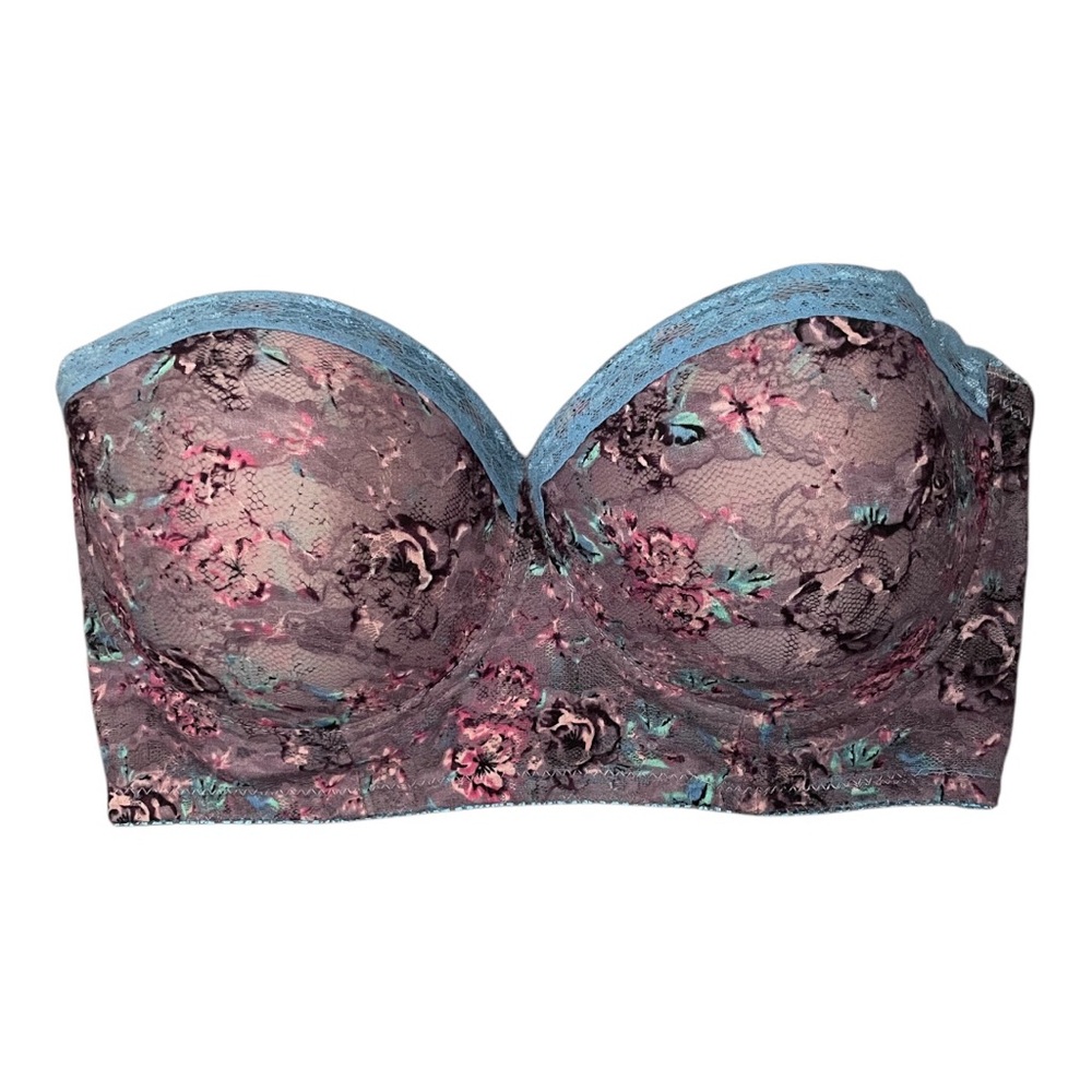 Black Fuschia by Secret Lace LLC Underwire Bra